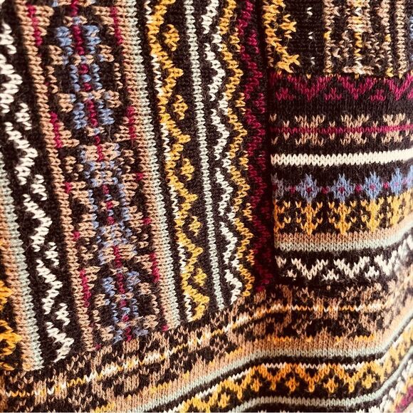 Coldwater Creek Patchwork Sweater Tunic - Picture 3 of 4